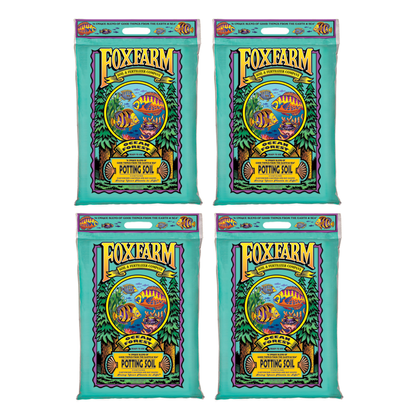 Foxfarm FX14053 Ocean Forest Organic Garden Potting Soil Mix 12 Quarts (4 Pack)