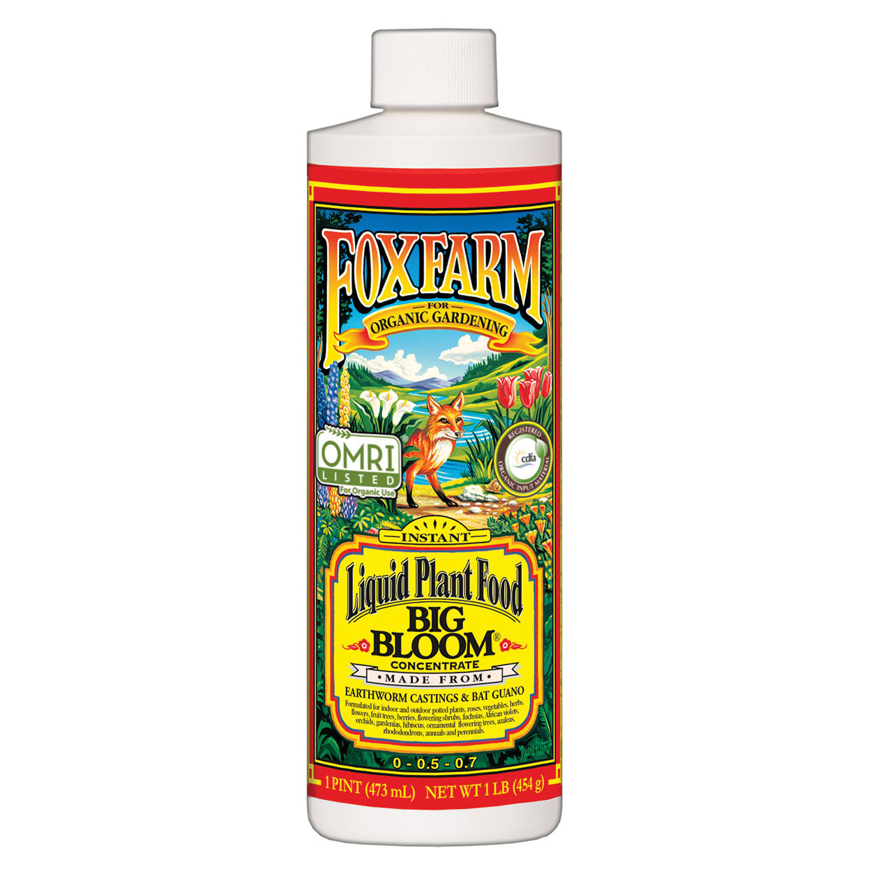 Foxfarm Organic Garden Potting Soil 12 Quarts & Liquid Organic Plant Food