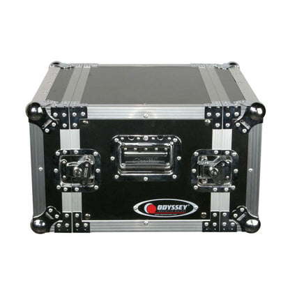 Odyssey FZER6 Adjustable 6U Pro Fight Zone Series Effects Rack Case with 6 Racks