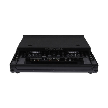 Odyssey Pioneer DDJ-SR / DDJ-SR2 Flight Case with Angle Glide Platform, Black