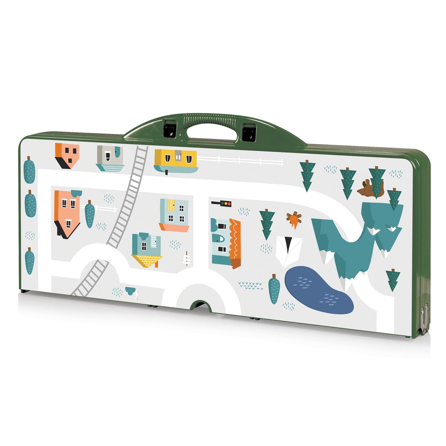 Picnic Table Portable Folding Table with Seats