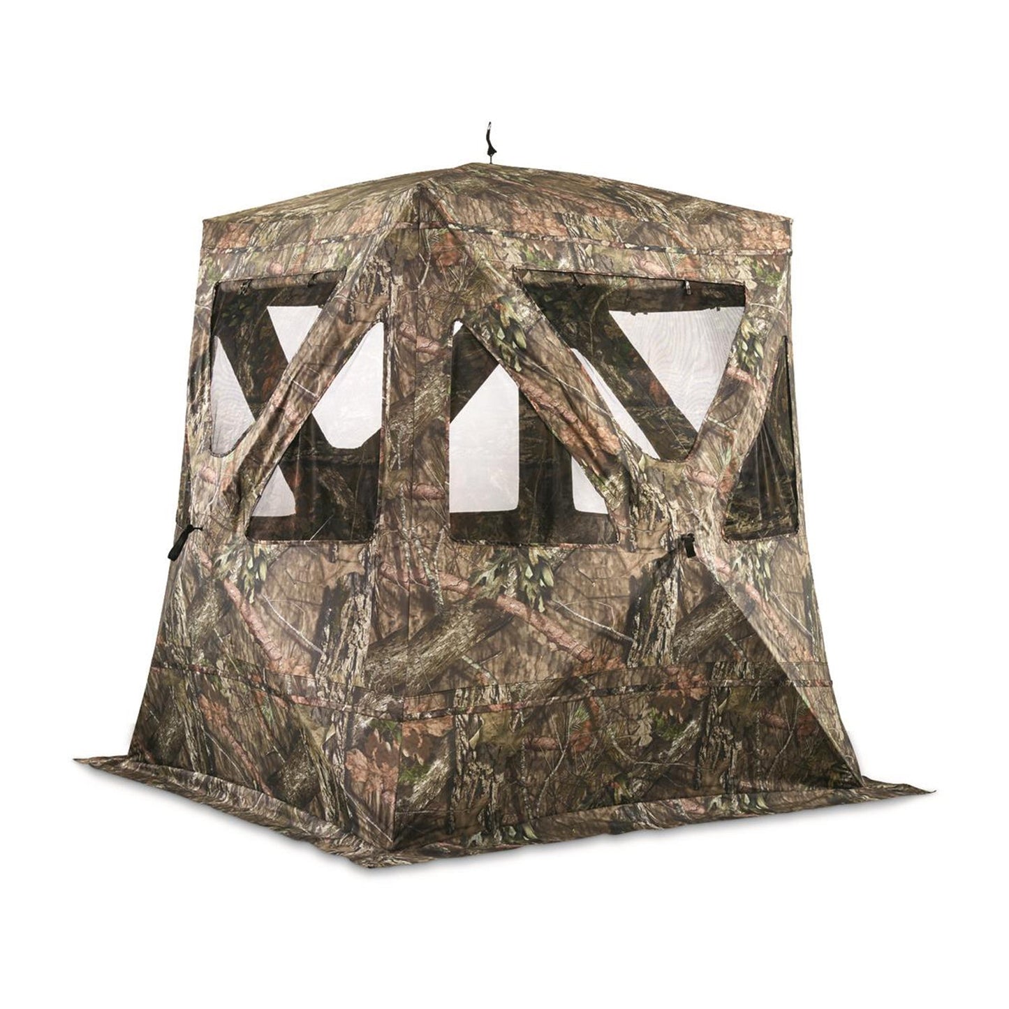 Guide Gear GGFXLSCB Flare XL Tall Ground Hunting Blind, Mossy Oak Camouflage