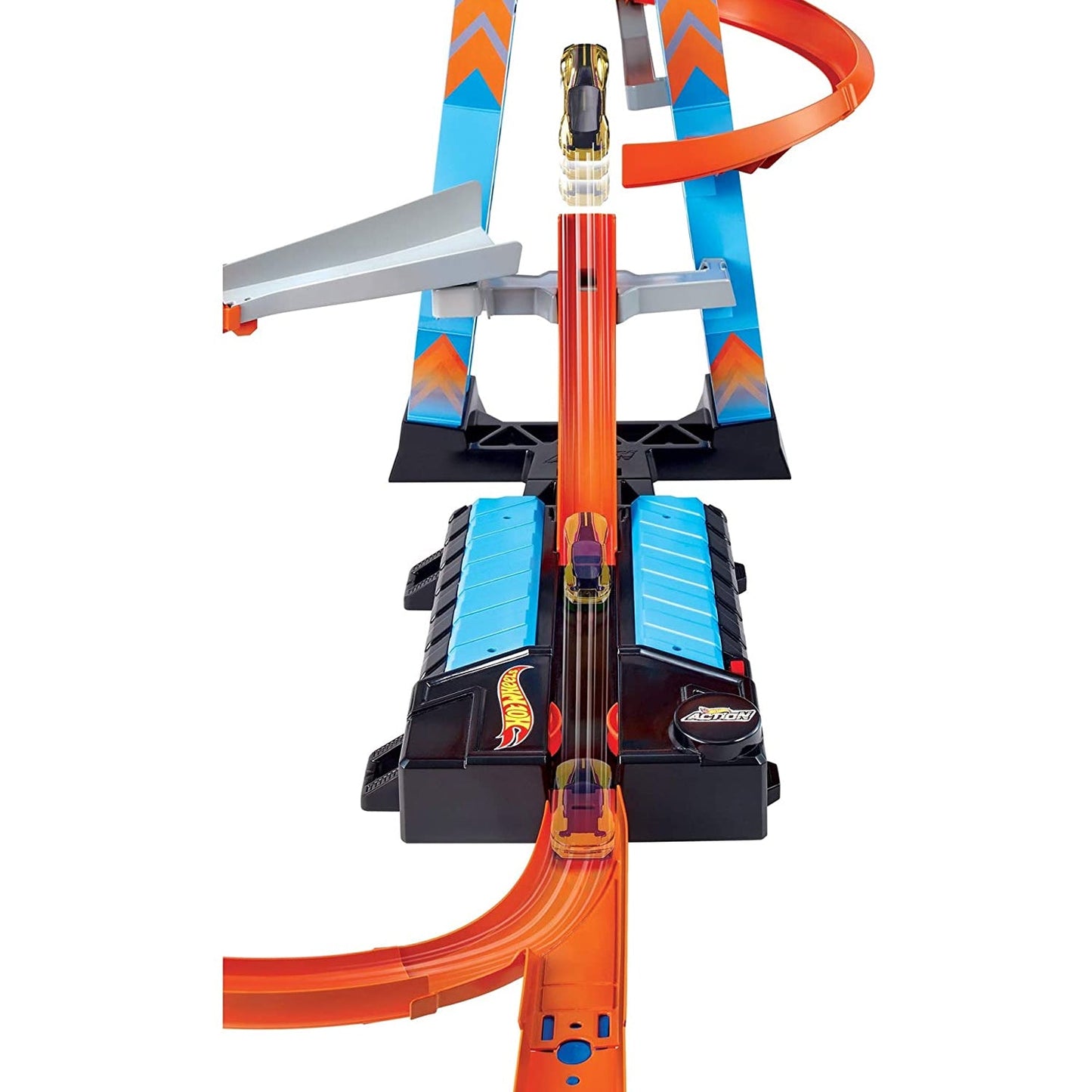 Hot Wheels GJM76 Action Sky Crash Tower Trackset Motorized Racing Playset Toy