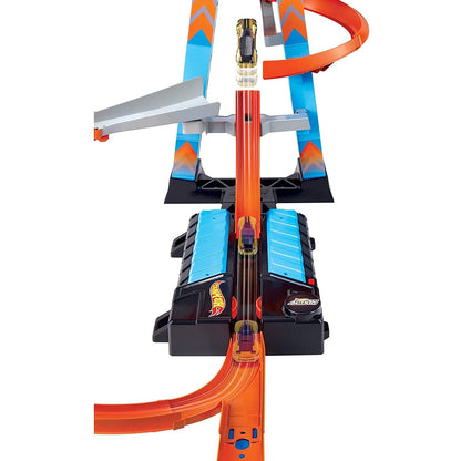 Hot Wheels GJM76 Action Sky Crash Tower Trackset Motorized Racing Playset Toy