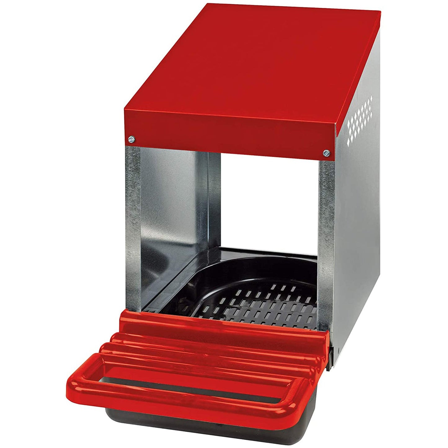 Little Giant Galvanized Steel Chicken & Poultry Nesting Box For Eggs, Single Pen