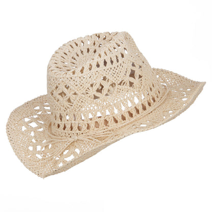 Girl's Paper Braid Cowboy Hat