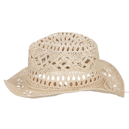 Girl's Paper Braid Cowboy Hat