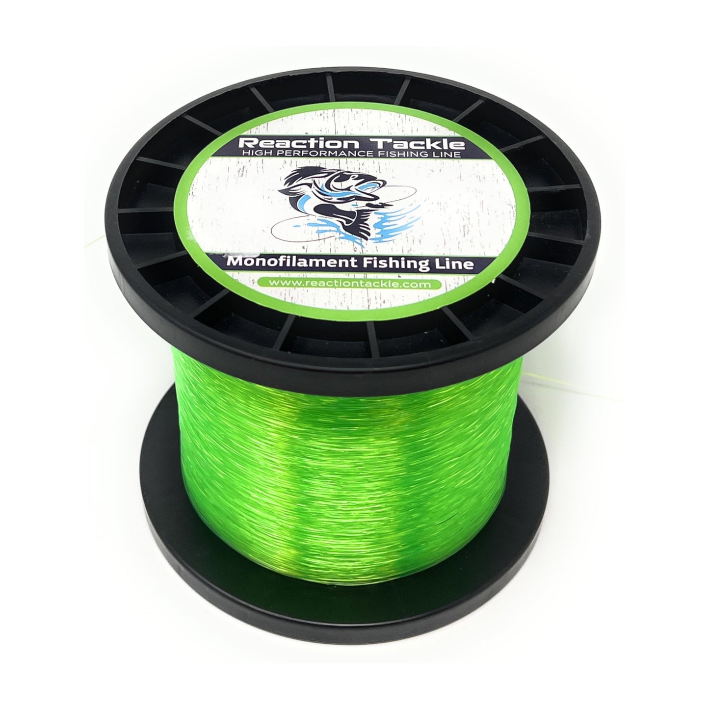 Reaction Tackle Nylon Monofilament Fishing Line - 1 Pound Jumbo Spools