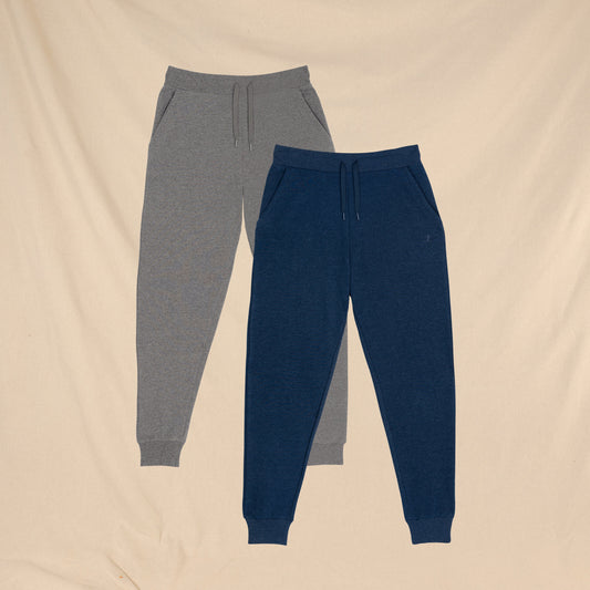 Grey and Navy | Goldilocks™ Women’s Lounge Joggers 2 Pack