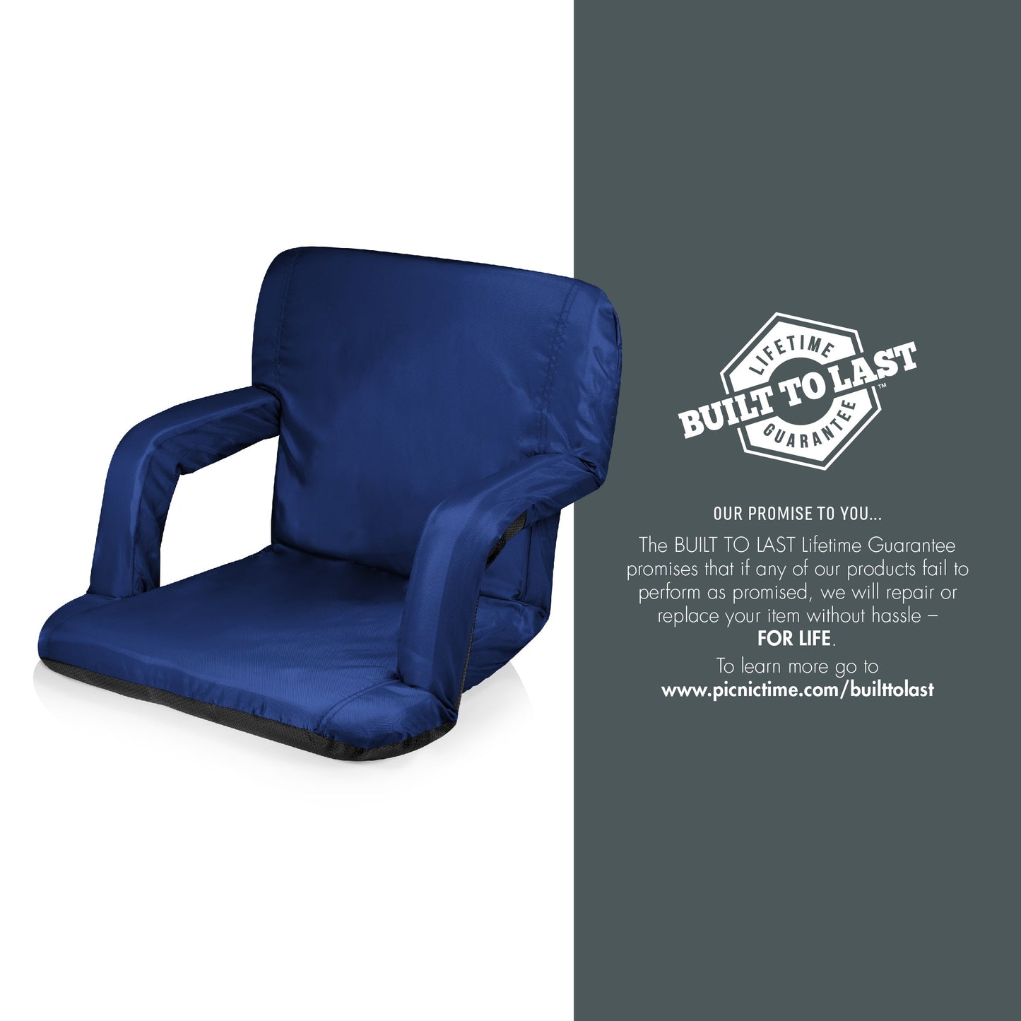 Ventura Portable Reclining Stadium Seat