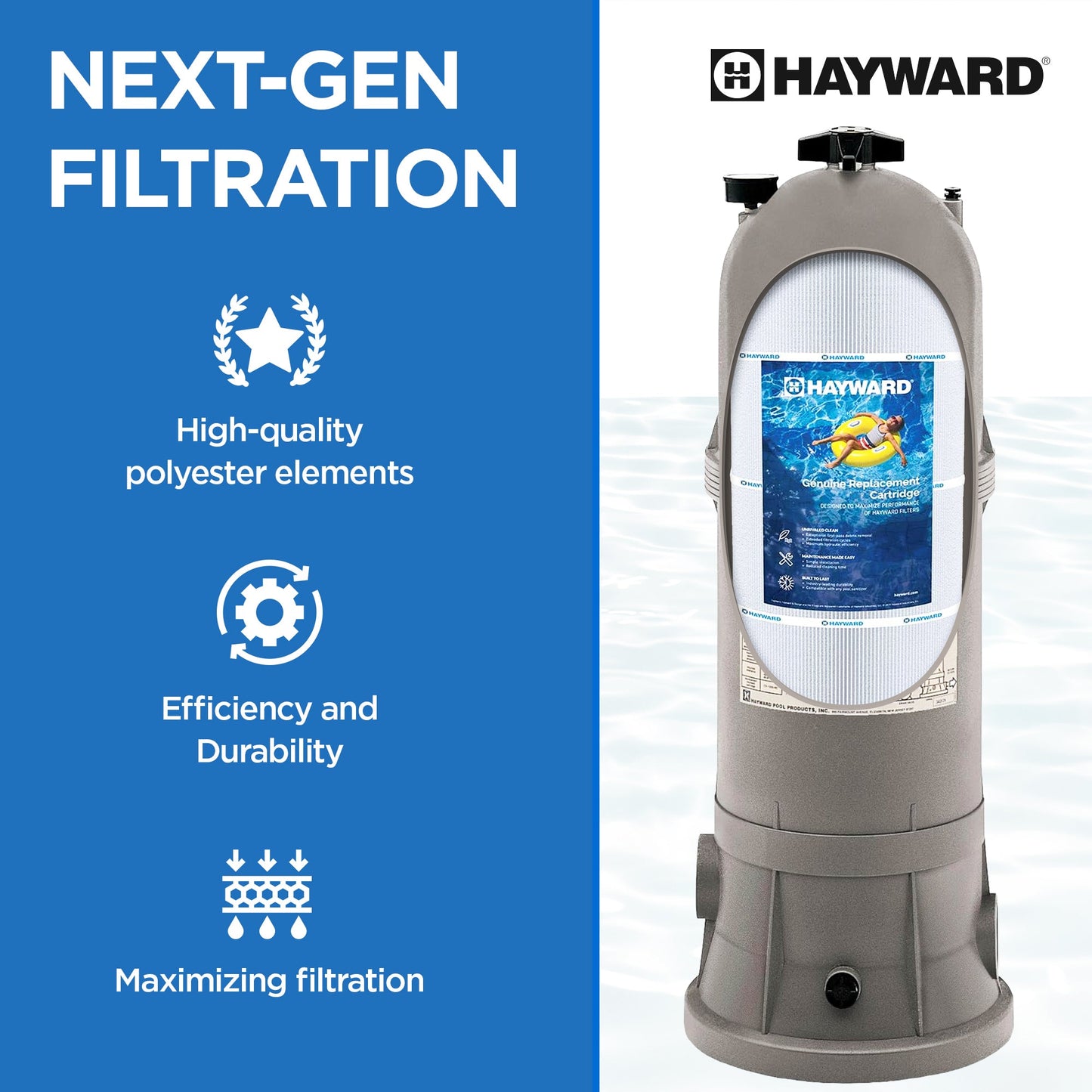 Hayward CX760RE Replacement Cartridge Element for StarClear Plus C751 Filters