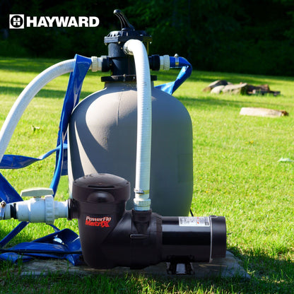 Hayward PowerFlo Matrix Above Ground Single Speed 1.5 HP Pool Pump with Cord
