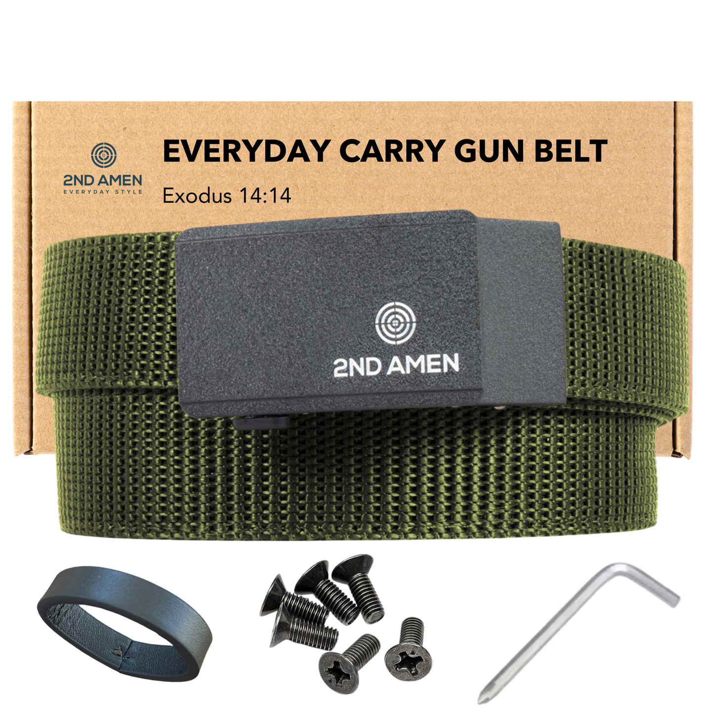 Hero 1.0 EDC Gun Belt 1.38"