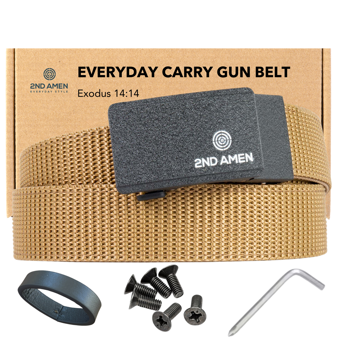 Hero 1.0 EDC Gun Belt 1.38"