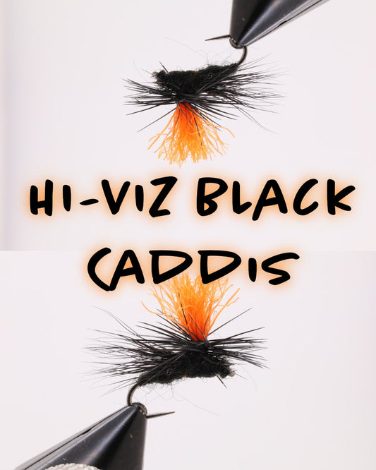 Hi-Viz Black Caddis