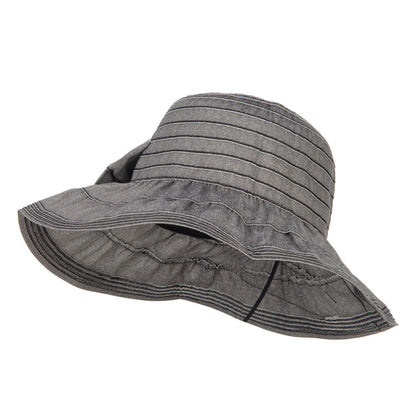 Women's Ribbon Accent Crushable Hat