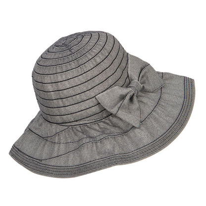 Women's Ribbon Accent Crushable Hat