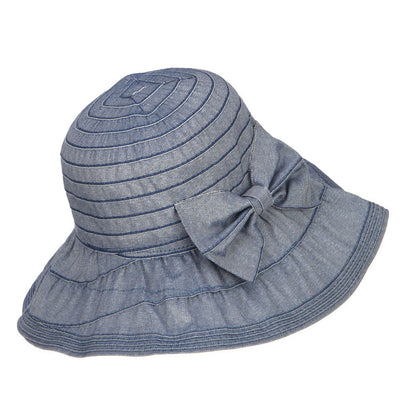 Women's Ribbon Accent Crushable Hat