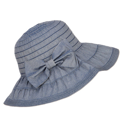 Women's Ribbon Accent Crushable Hat