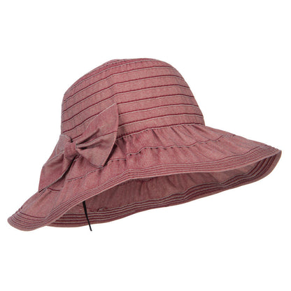 Women's Ribbon Accent Crushable Hat