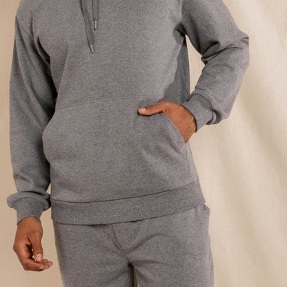 The Seattle Skyline | Grey Goldilocks™ Men’s Lounge Hoodie