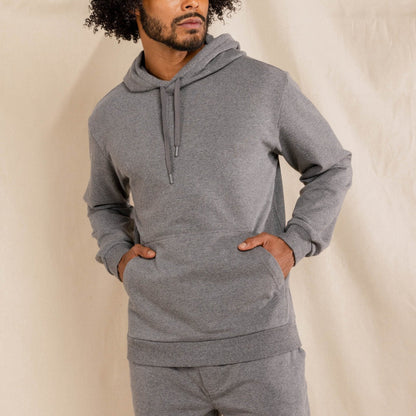 The Seattle Skyline | Grey Goldilocks™ Men’s Lounge Hoodie