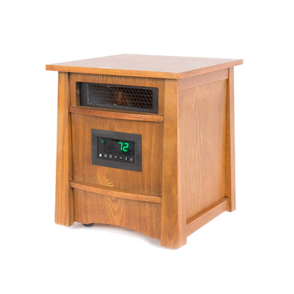 Lifesmart Lifelux 8 Element Electric Infrared Large Room Space Heater (2 Pack)