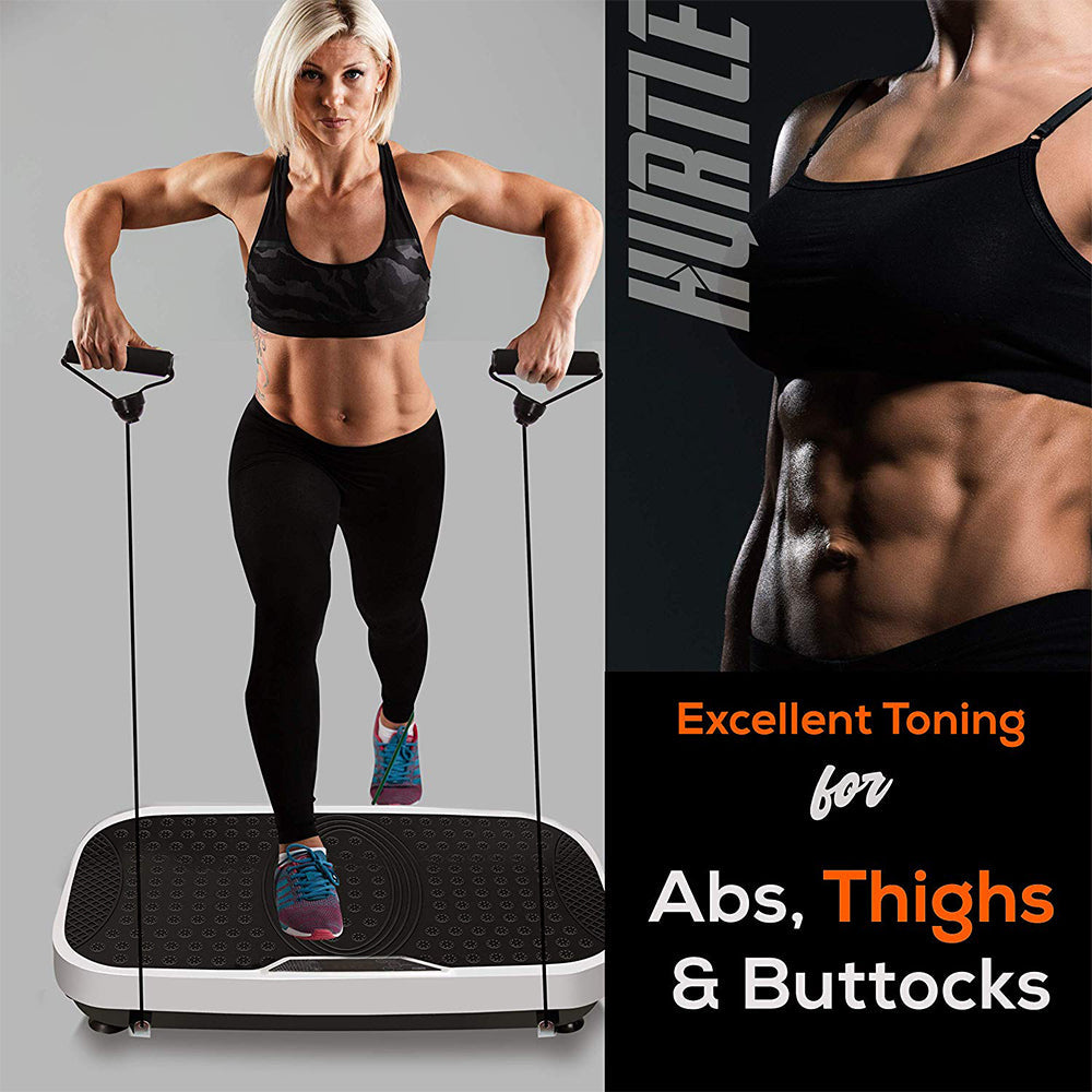 Hurtle HURVBTR36 Vibration Plate Machine for Home Body Exercise Workout Training