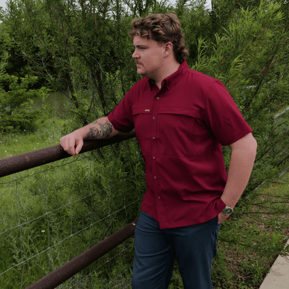 Oxblood Scout Shirt