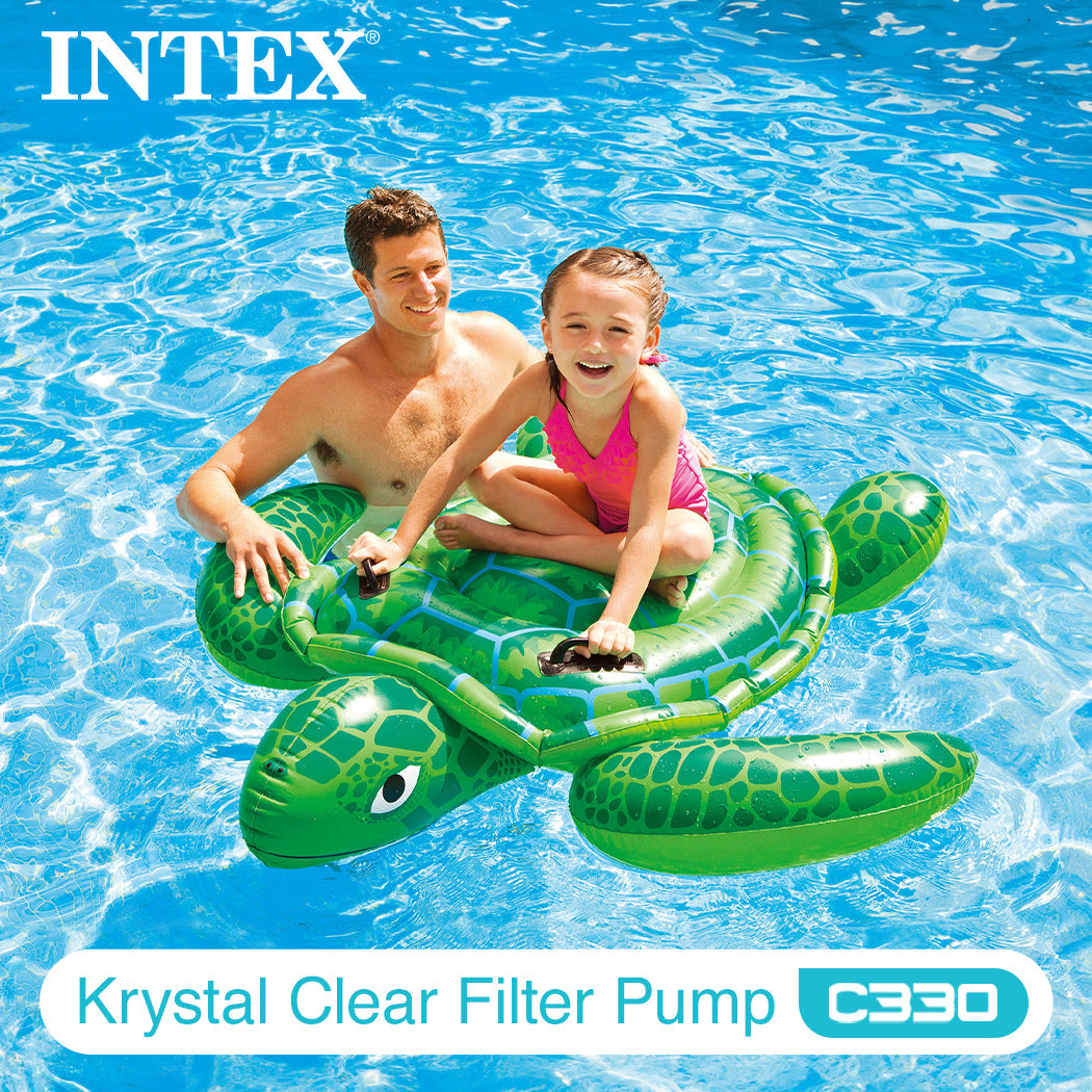 Intex 8ft x 30in Easy Set Inflatable Swimming Pool with 330 GPH Filter Pump