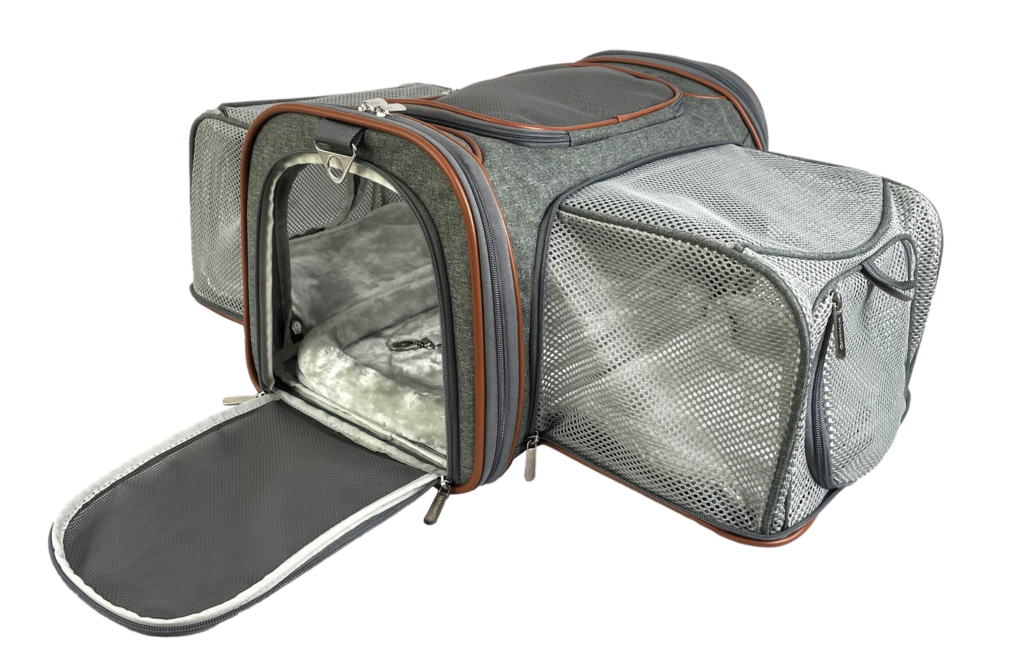 Mr. Peanut's Platinum Series Double Expandable Pet Carrier