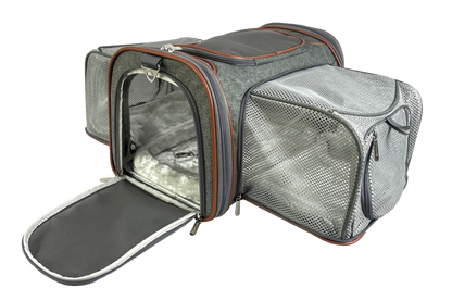 Mr. Peanut's Platinum Series Double Expandable Pet Carrier