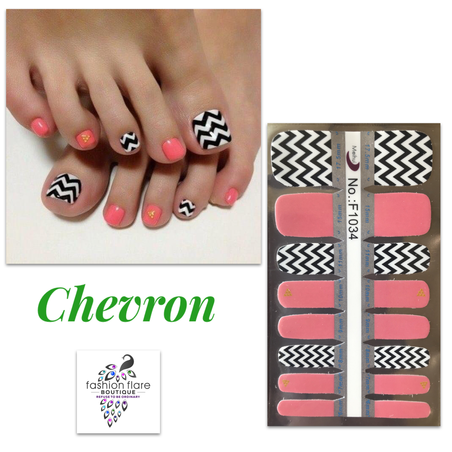 Pedis, Petites & Kids - Chevron