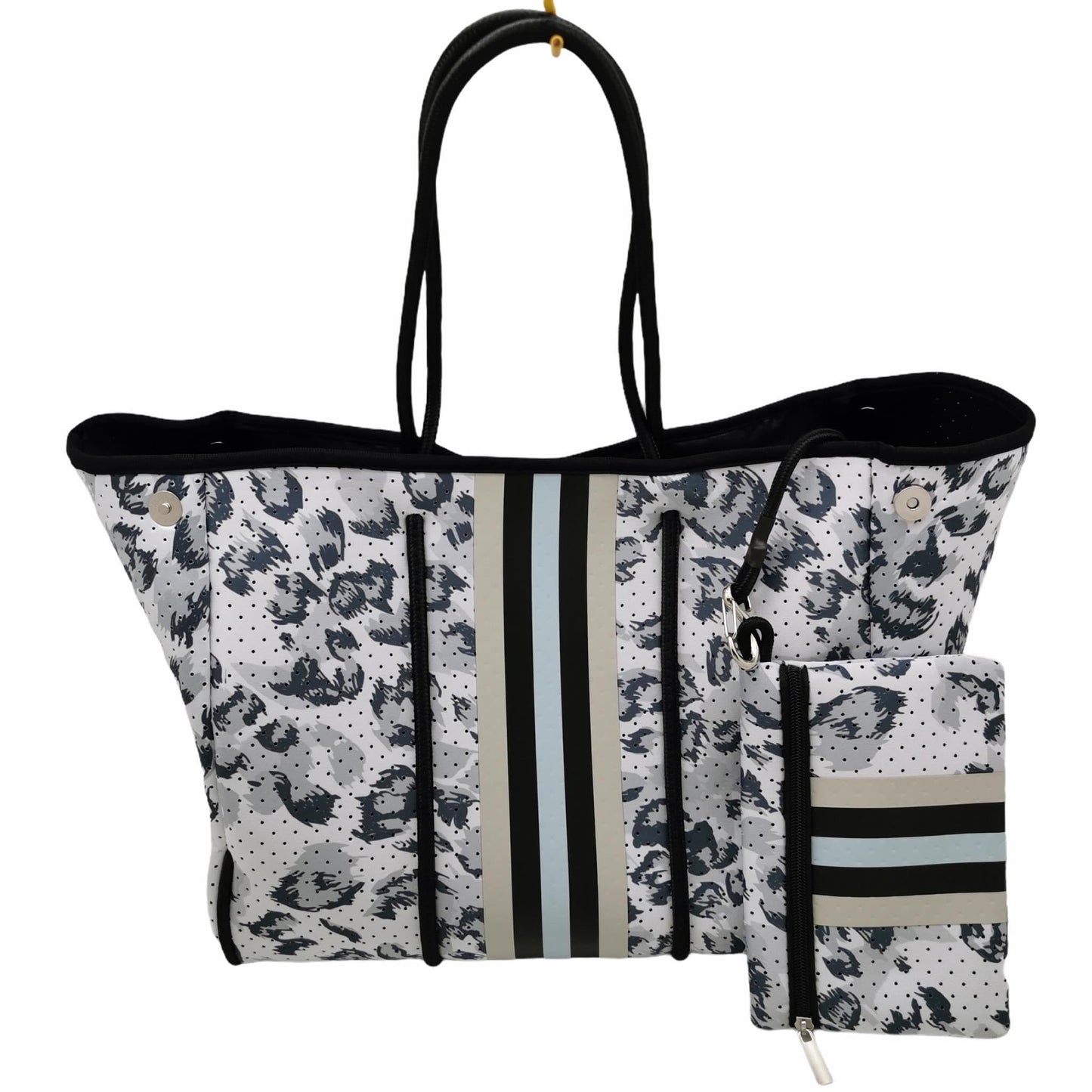 Neoprene Tote Bag - Leopard Kiss