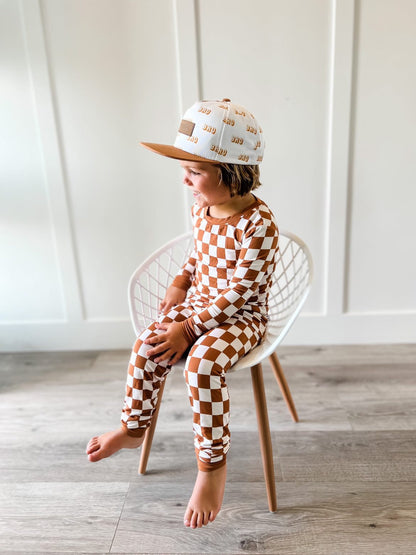 COPPER CHECKERS DREAM SET