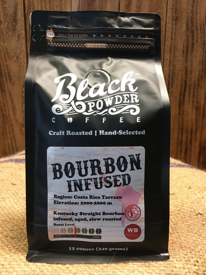 Bourbon Infused Coffee | Small Batch | Medium Roast