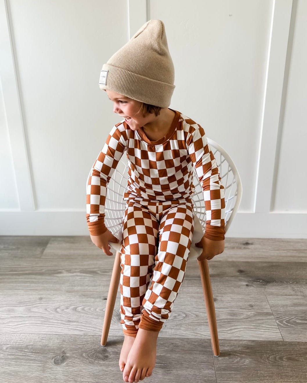 COPPER CHECKERS DREAM SET