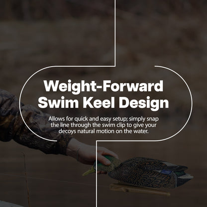 Avian X Topflight Early Season Mallard Duck Realistic Decoys, Multicolor, 6 Pack