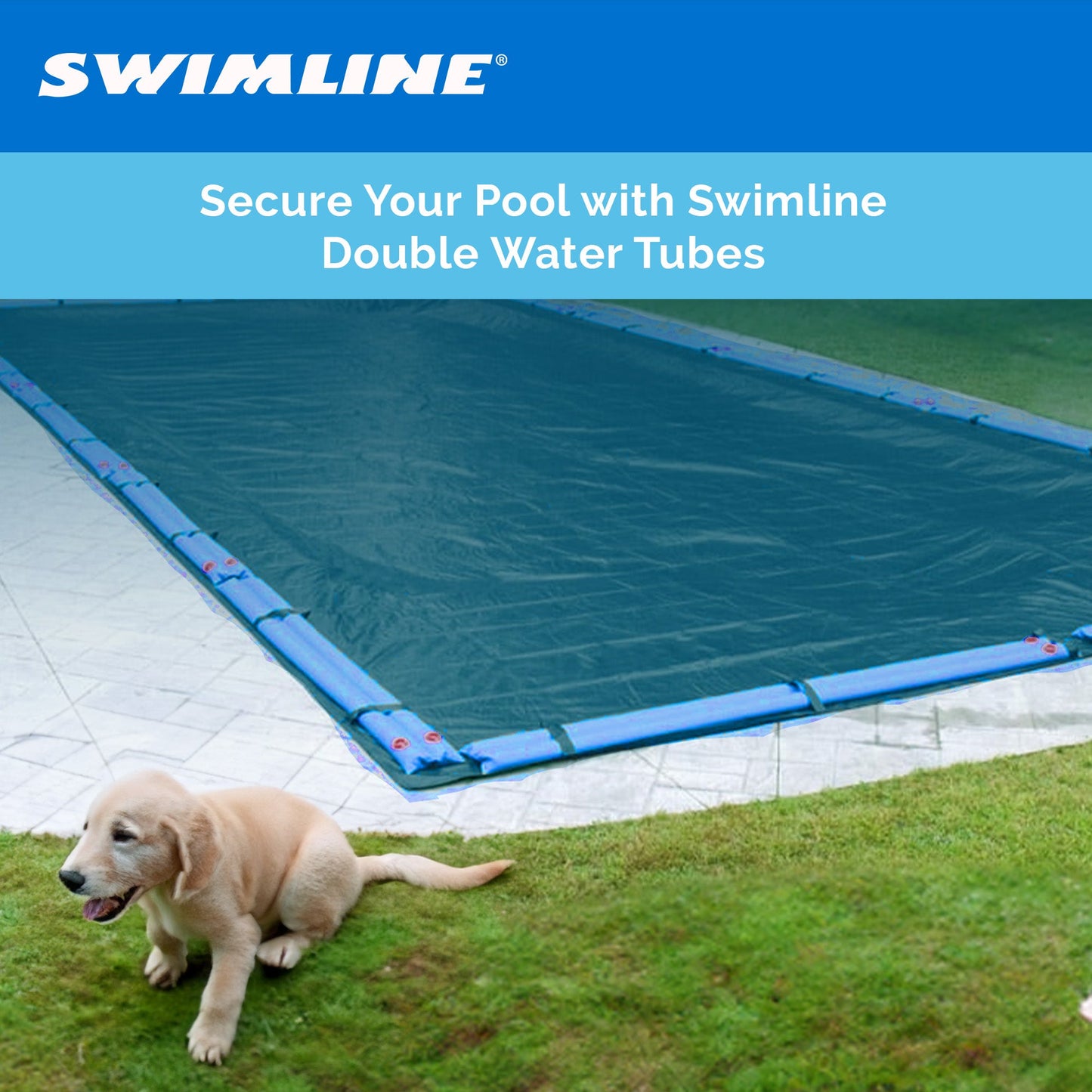 Swimline Pool 1' x 10' Winter Cover Double Water Tube for In-Ground Pool 11 Pack