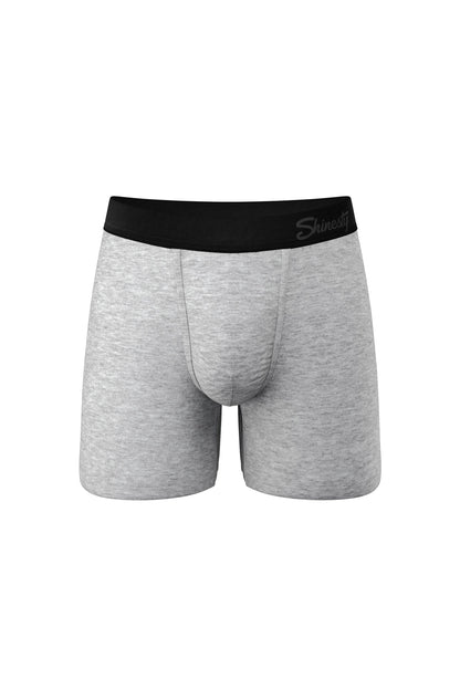 The Intramural Champ | Grey Bikini and Ball Hammock® Boxer Matching Couples Underwear Pack