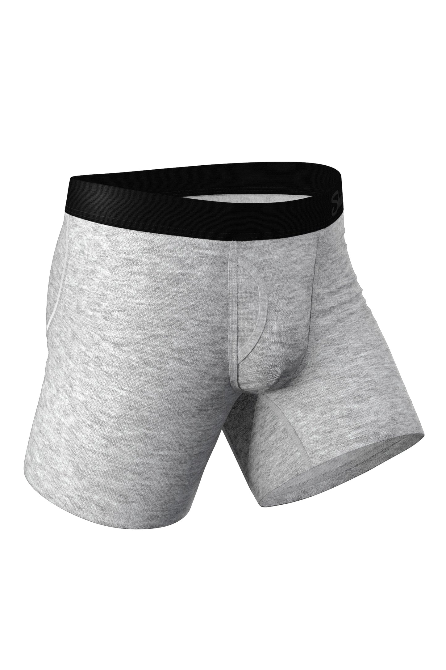 The Intramural Champ | Grey Bikini and Ball Hammock® Boxer With Fly Matching Couples Underwear Pack