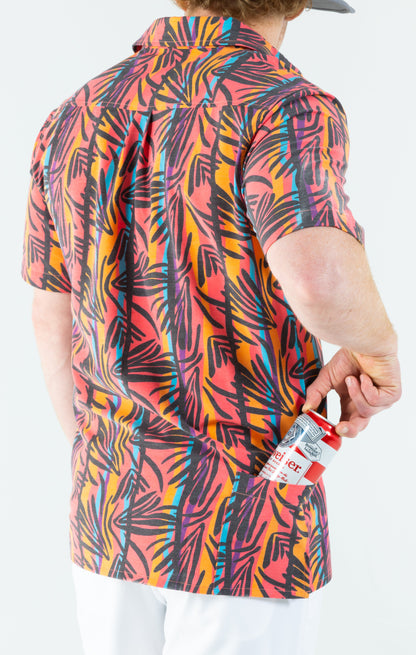 The Bay Breeze | Tropical Neon Hawaiian Shirt