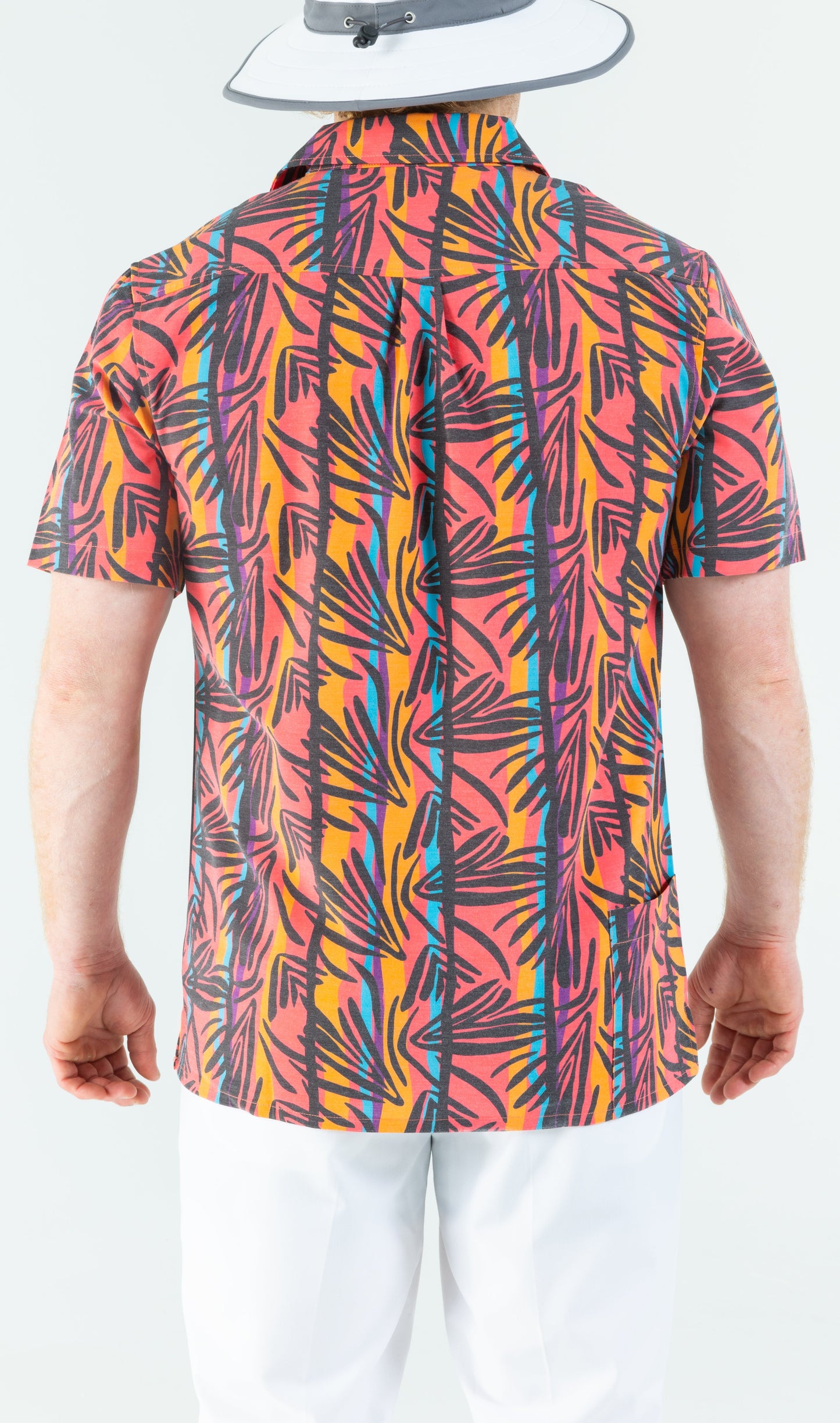 The Bay Breeze | Tropical Neon Hawaiian Shirt