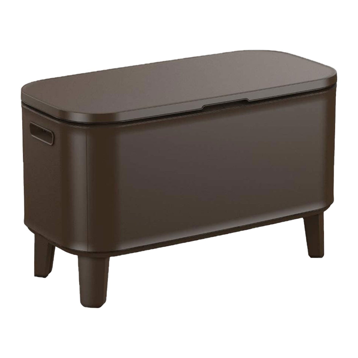 Keter Breeze Bar 17 Gallon Cooler with Pop-Up Table Top Bar Cart, Espresso Brown