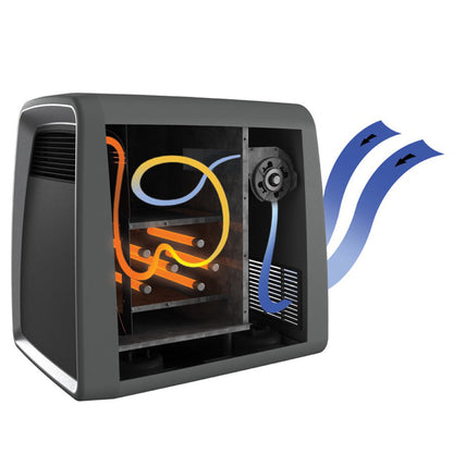 Lasko QB16103 Portable Electric 1500W Infrared Quartz Space Heater with Remote