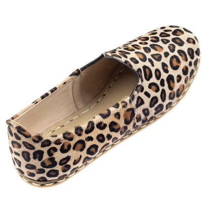 Men's Leopard Slip On Shoes