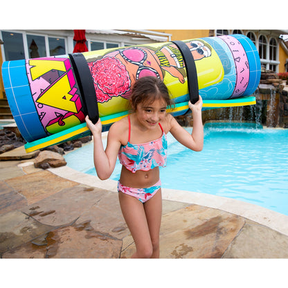 Novation iQ Mini Floating Oasis 6 x 4 Water Mat, Vacay All Day