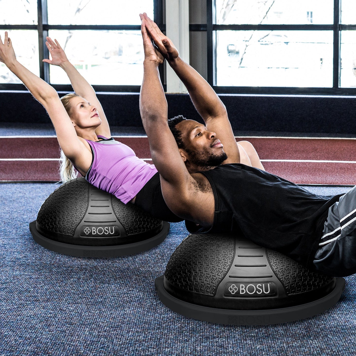 Bosu NexGen 300 Pound Capacity 26 Inch Diameter Home Gym Balance Trainer, Black