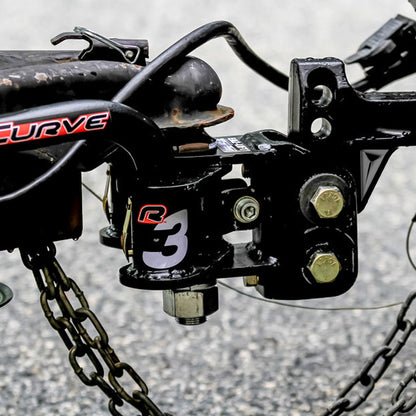 Camco EAZ Lift RV Weight Distribution Shanks with Powder Coated Finish, Black