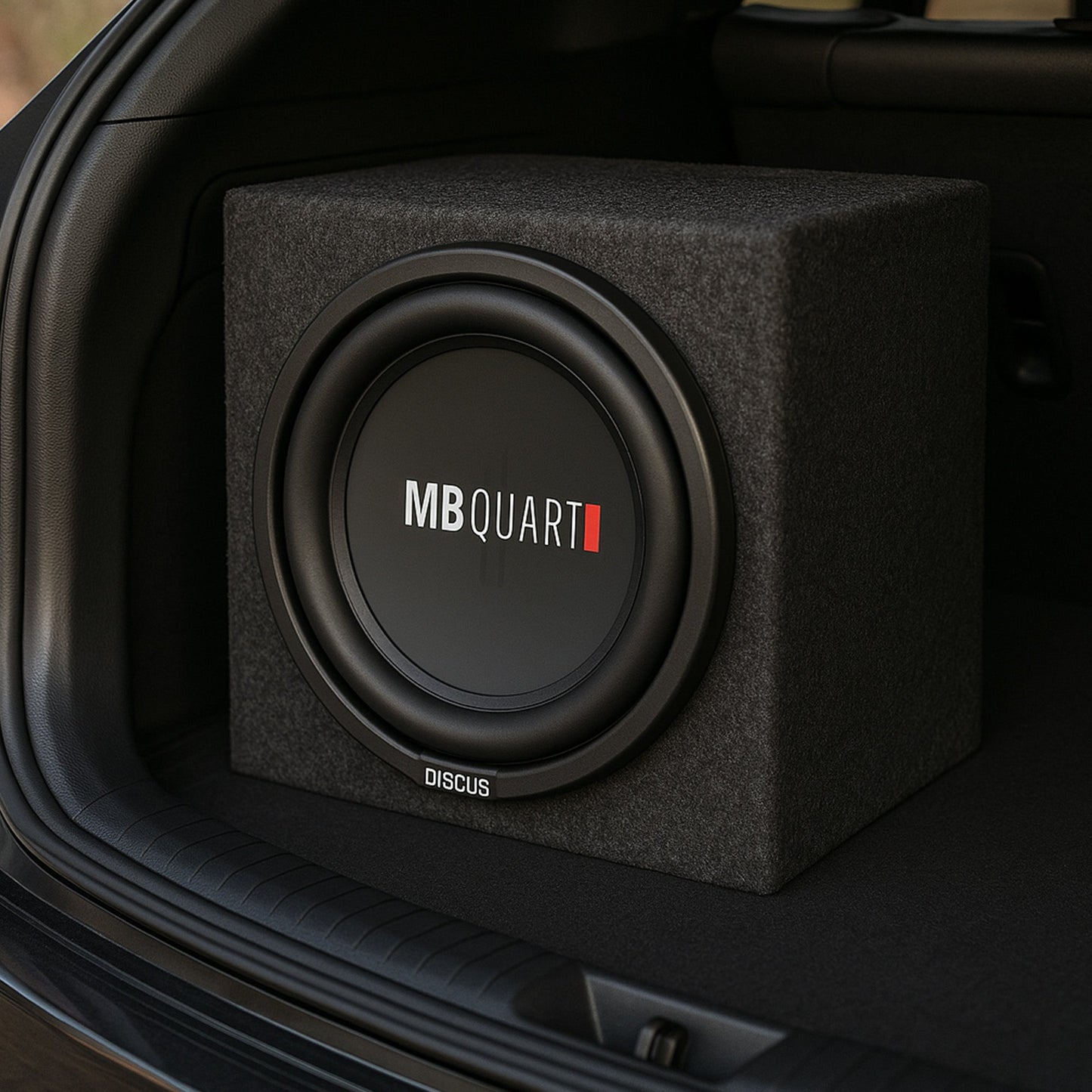 2) MB Quart DS1-254 800 Watt 4 Ohm Shallow Slim Subwoofers Car Truck DVC Subs